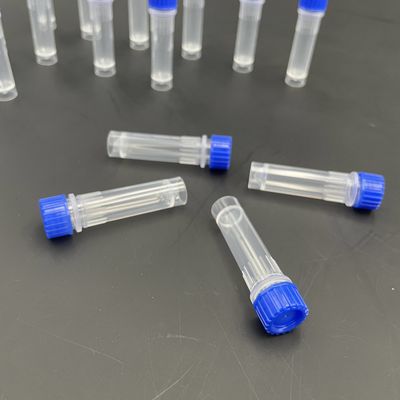 Medical Polypropylene 1.8 mL Sample Collection Vials With Joint Ring Sterile